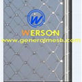 stainless inox line cable mesh