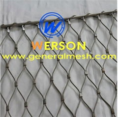 architectural cable rope mesh ,stainless steel ferrule mesh,inox line webnet