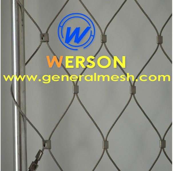 architectural cable rope mesh ,stainless steel ferrule mesh,inox line webnet 3