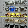  aluminium chain curtains ,aluminium fly screen,metal chain curtain，Anodizing Aluminum Chain Fly Screen