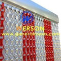 decorative aluminium chain curtain screen，Aluminium chain link curtain