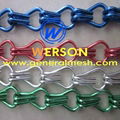 aluminium chain door screens, decorative metal chain door curtain,patio door screens，baby link chain