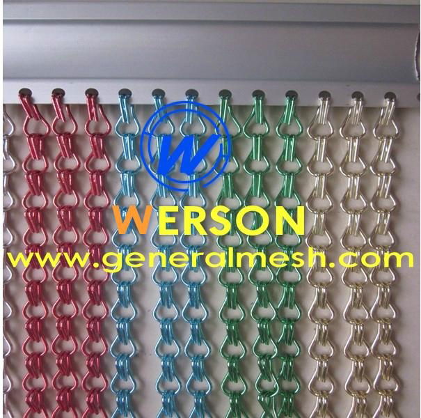 Aluminium Chain Link Room Divider Screens，screens room divider