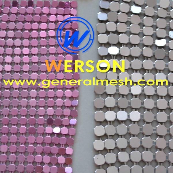 Aluminum Sequin Fabric Metallic Table Cloth,Window Curtains for inner design