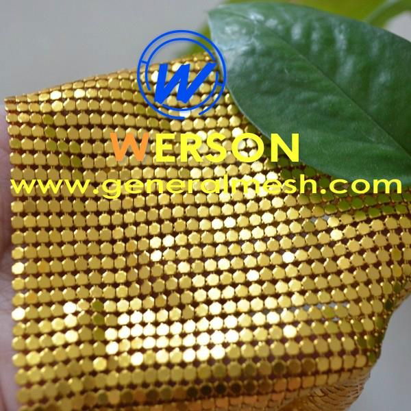 4mm,6mm,8mm,Golden Metallic Cloth,decorative metallic cloth,metal cloth curtain