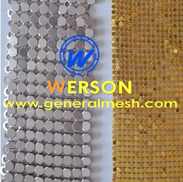 4mm,6mm,8mm,Golden Metallic Cloth,decorative metallic cloth,metal cloth curtain