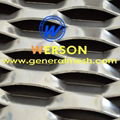 aluminium expanded metal mesh facade cladding,architectural external cladding  