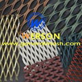 aluminum expanded metal mesh wall cladding,Sun screen panel,Solar Shading panel