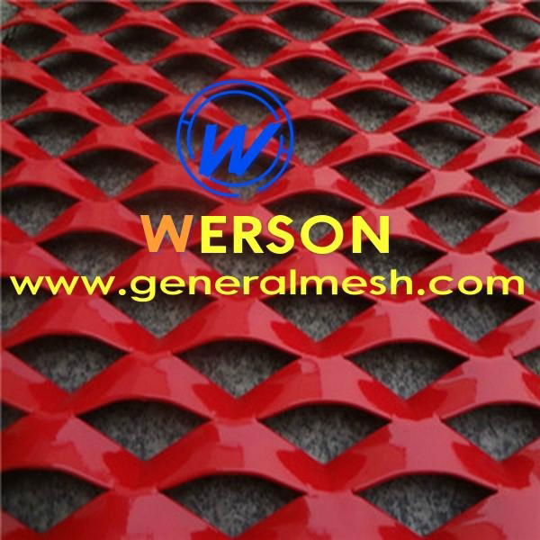 aluminum expanded metal mesh wall cladding,Sun screen panel,Solar Shading panel