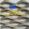 aluminium expanded metal mesh Ceiling Panel,Staircase Paneling,Sunscreen Panels