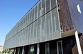 Aluminum expanded metal facade，Outdoor expanded metal mesh facade cladding