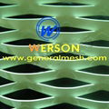 aluminium expanded metal mesh Footbridge Barrier,Stairwell Panel,Ceiling Panel | generalmesh