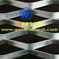 aluminium expanded metal mesh Balustrade,Staircase Paneling,Sunscreen Panels | generalmesh