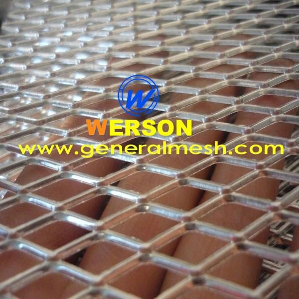 Car Silver Aluminium Grill Mesh，Auto front grille，bumper aluminium mesh