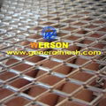 Car Silver Aluminium Grill Mesh，Auto front grille，bumper aluminium mesh