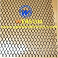 Car Silver Aluminium Grill Mesh，Auto front grille，bumper aluminium mesh