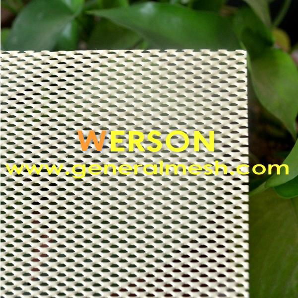 China Aluminium DVA One Way vision door Mesh factory | generalmesh  2