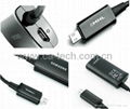 MHL转HDMI适配器 MHLTO HDMI线 Micro USB MHL高清视频线