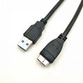 USB3.0移动硬盘数据线三星note3/S5手机西部希捷东芝移动硬盘数据线