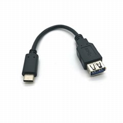 USB3.1 Type C Male To USB3.0 Female OTG Extension Cable