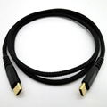 Gold Plated Nylon Braid Type c to Type c Charging Cable  5
