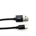 USB 2.0 A male to type c male Nylon braid cable 2