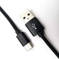 USB 2.0 A male to type c male Nylon braid cable 3