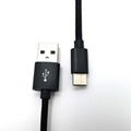 USB 2.0 A male to type c male Nylon braid cable 5