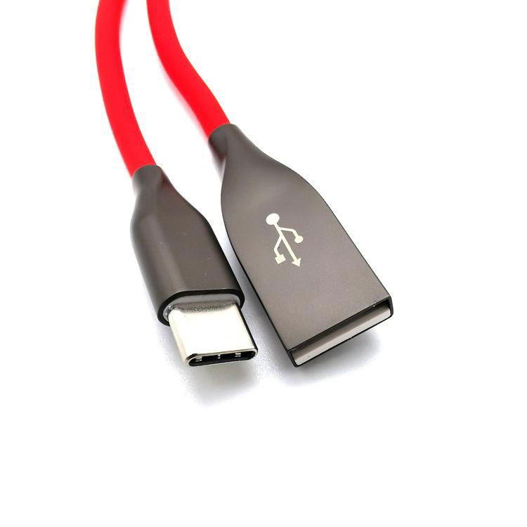 New Design Flexible Silicone Type-c Charging cable 5