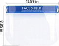 100PCS FDA Approved Face Shield with Protective Clear Film Protect Eyes and Face 4