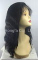 high quality human hair full lace wig, 14 inch 1