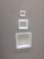 Plastic Anti-Static Square Weighing Dish Square weighing dish for lab 5