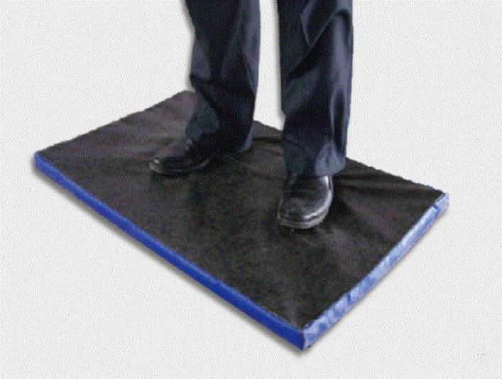 85cm x 54cm x 3cm Animal Husbandry Foot Wear Disinfection Entrance Floor Mat 3