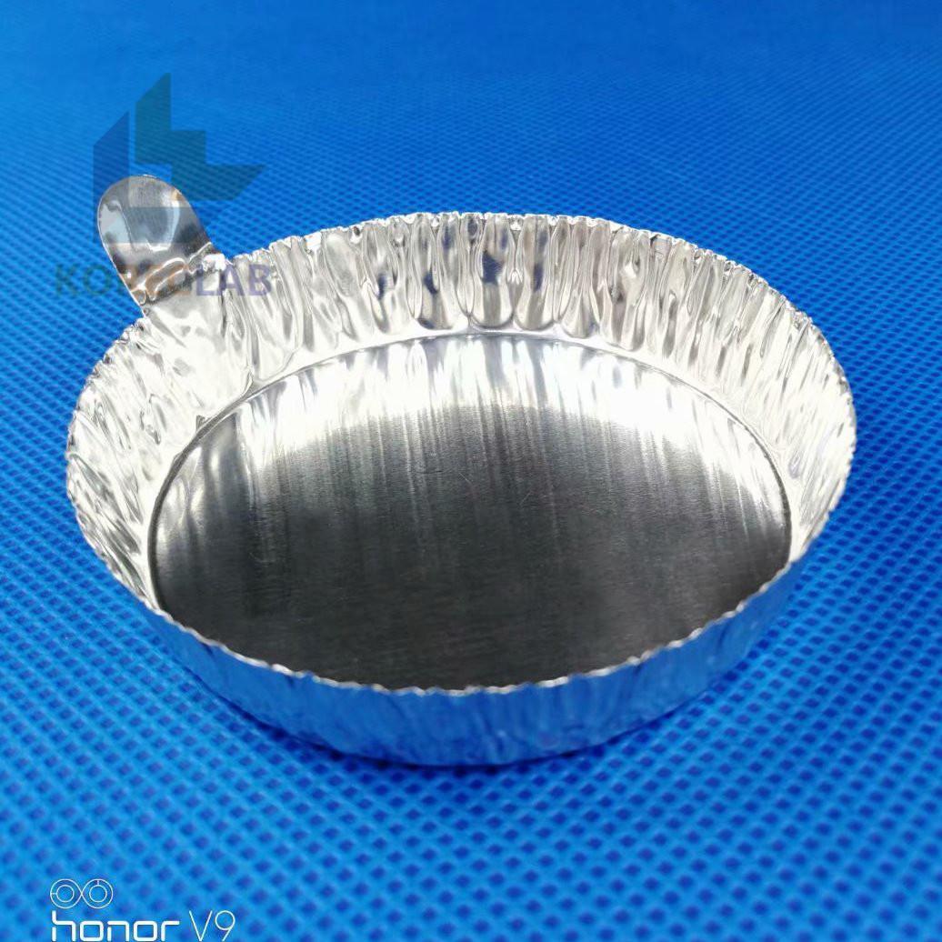 80ml lab supply with tab round aluminum weighing dish D0065