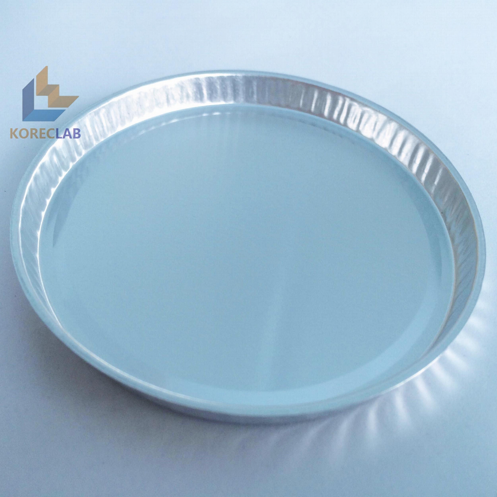 60ml Lab Aluminum Round Weighing Pan Weighing Dish D0090 KORECLAB