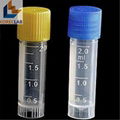 2 ml  with Cap Plastic Cryovial Tube