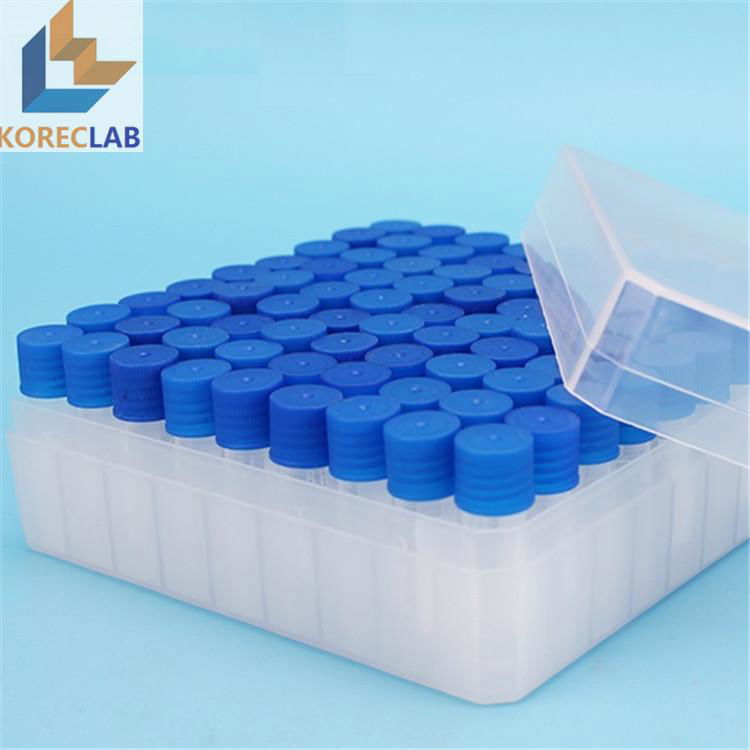 2 ml  with Cap Plastic Cryovial Tube  Cryogenic Self Standing Vial 3