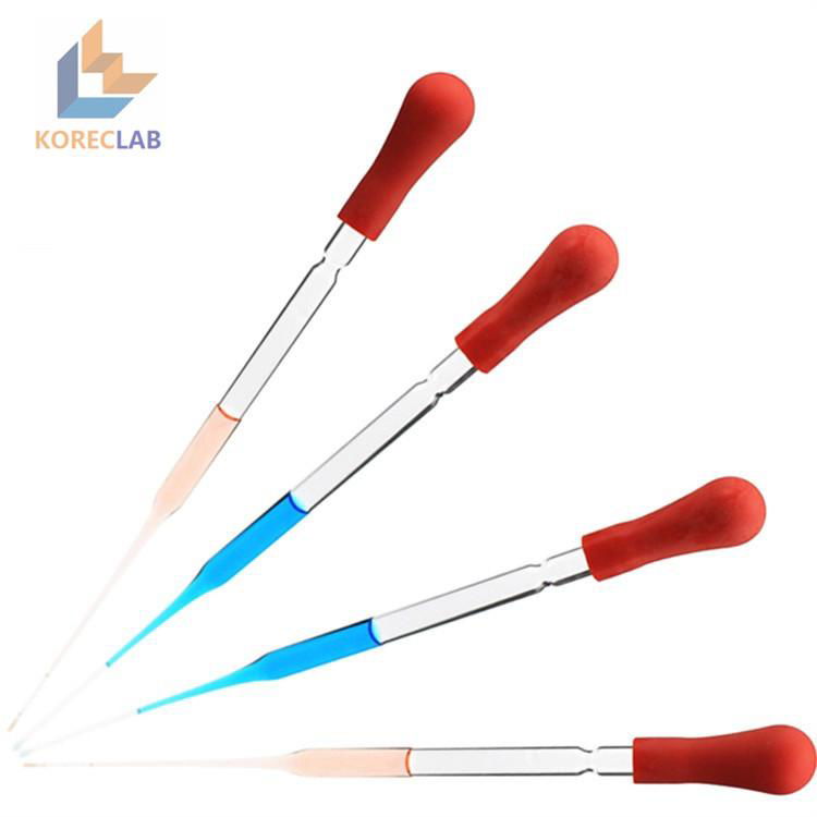 With Rubber Bulb Glass Dropper Transfer Pipettes