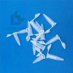 1.5ml plastic polypropylene dna free microcentrifuge tubes