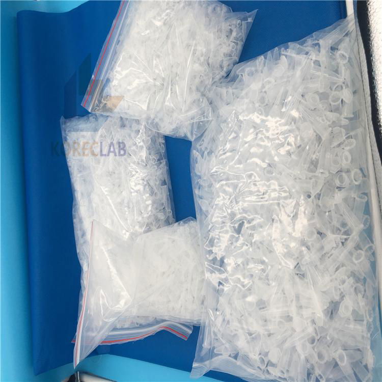 1.5ml plastic polypropylene dna free microcentrifuge tubes 2