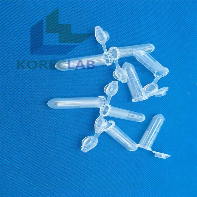 2ml plastic polypropylene microcavity free dna tubes  2