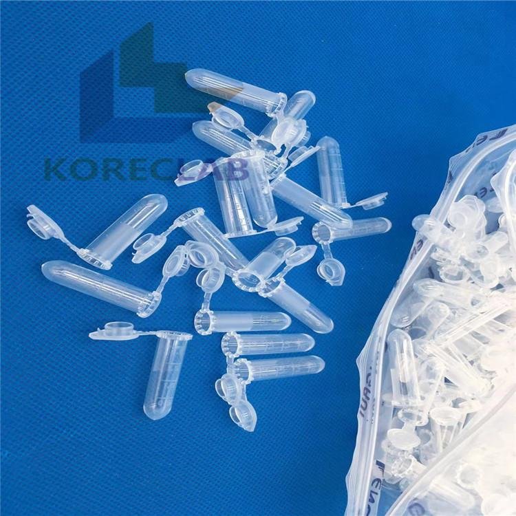 2ml plastic polypropylene microcavity free dna tubes  3