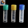 2 ml  with Cap Plastic Cryovial Tube  Cryogenic Self Standing Vial 2