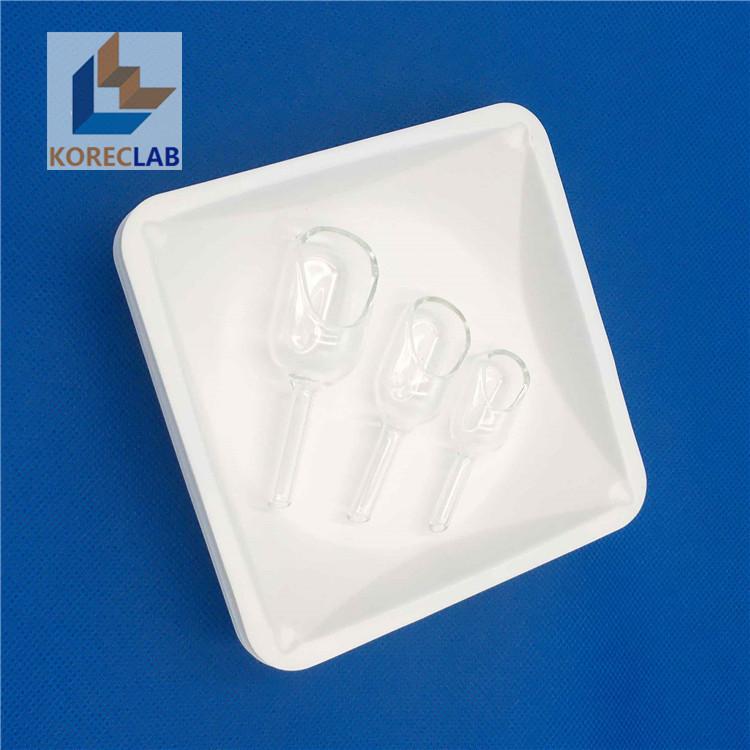 Lab Scoop Shape Glass Weighing Funnels 3