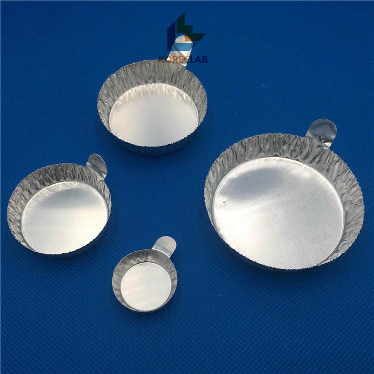 80ml lab supply with tab round aluminum weighing boat D0065