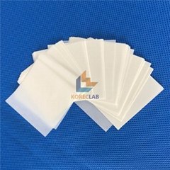 6X6 Inch (152x152mm) lownitrogen non absorbing high gloss cellulose weigh paper