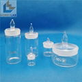 Laboratory glass with Stopper Cylindrical Low Form Weighing Bottles