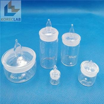Laboratory glass with Stopper Cylindrical Low Form Weighing Bottles 3