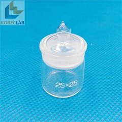 Laboratory glass with Stopper Cylindrical Low Form Weighing Bottles