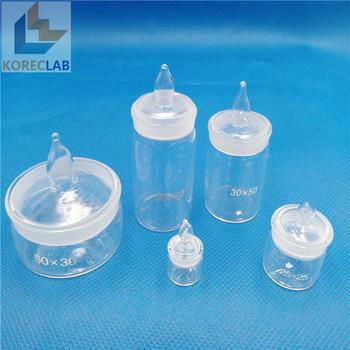 Laboratory glass with Stopper Cylindrical Tall Form Weighing Bottles 3